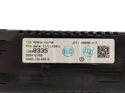Second-hand car spare part multifunction display for opel meriva b 1.7 16v cdti oem iam references 13338335  20686142