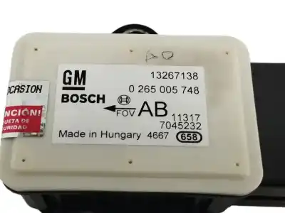 Peça sobressalente para automóvel em segunda mão sensor por opel meriva b 1.7 16v cdti referências oem iam 13267138 0265005748 
