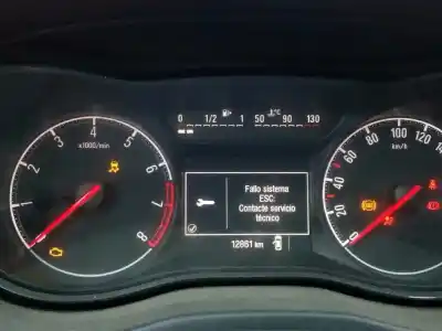 Second-hand car spare part dashboard for opel corsa e selective oem iam references 39056369  367030224