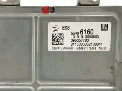 Peça sobressalente para automóvel em segunda mão centralina de motor uce por opel corsa e van 1.3 cdti referências oem iam 55496160  55487860