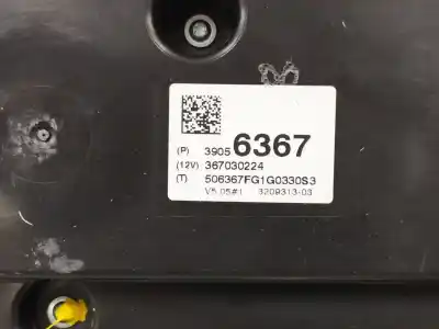 Peça sobressalente para automóvel em segunda mão quadrante por opel corsa e van 1.3 cdti referências oem iam 39056367  367030224