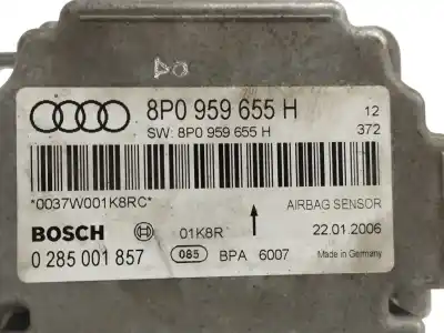 Peça sobressalente para automóvel em segunda mão centralina de airbag por audi a3 (8p1) 1.9 tdi referências oem iam 8p0959655h  0285001857