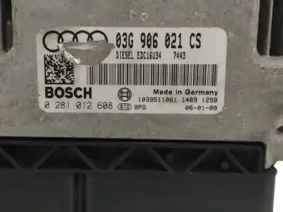 Second-hand car spare part ecu engine control for audi a3 (8p1) 1.9 tdi oem iam references 03g906021cs  
