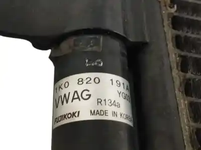 Peça sobressalente para automóvel em segunda mão condensador / radiador de ar condicionado por audi a3 (8p1) 1.9 tdi referências oem iam 1k0820191a  