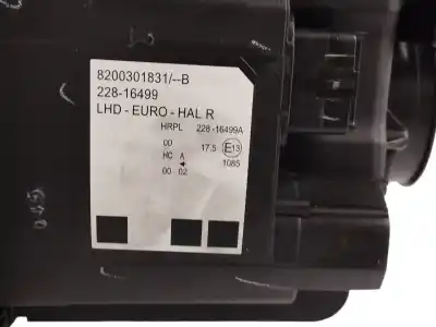 Peça sobressalente para automóvel em segunda mão farol / farolim direito por renault modus 1.4 16v referências oem iam 8200301831  