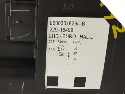 Peça sobressalente para automóvel em segunda mão farol / farolim esquerdo por renault modus 1.4 16v referências oem iam 8200301829  