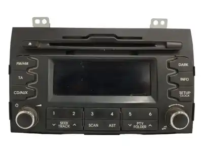 Peça sobressalente para automóvel em segunda mão sistema de áudio / rádio cd por kia sportage iii (sl) 1.7 crdi referências oem iam 961603u23wk