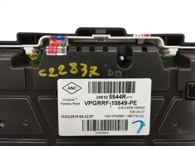 Second-hand car spare part dashboard for renault captur i (j5_, h5_) 0.9 tce 90 oem iam references 248105544r   Second-hand car spare part dashboard for renault captur i (j5_, h5_) 0.9 tce 90 oem iam references 248105544r