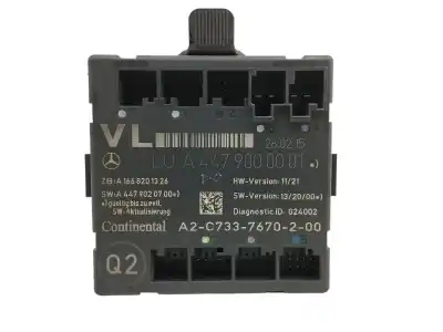 Gebrauchtes Autoersatzteil elektronisches modul zum mercedes-benz vito furgón (w447) 111 cdi (447.601, 447.603, 447.605) oem-iam-referenzen a4479000101