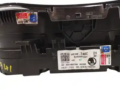 Second-hand car spare part dashboard for skoda fabia combi 1.0 mpi oem iam references 6v0920740c  a2c13557700