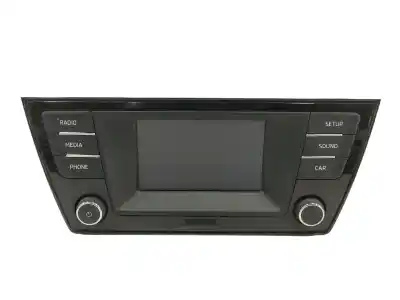 Piesă de schimb auto la mâna a doua sistem audio / cd radio casetofon pentru skoda fabia combi 1.0 mpi referințe oem iam 6v0035871d