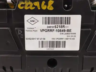 Peça sobressalente para automóvel em segunda mão quadrante por renault clio iv (bh_) 1.5 dci 90 referências oem iam 248106218r  