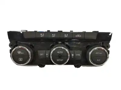 Peça sobressalente para automóvel em segunda mão comando de sofagem (chauffage / ar condicionado) por seat leon (5f1) 1.2 tsi referências oem iam 5f0907044ak