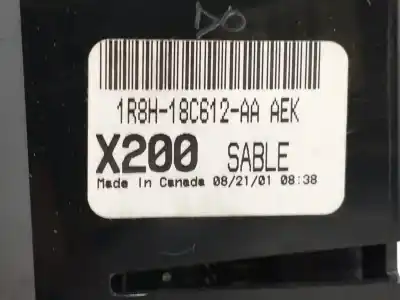 Peça sobressalente para automóvel em segunda mão comando de sofagem (chauffage / ar condicionado) por jaguar s-type 3.0 v6 24v cat referências oem iam 1r8h18c612aa  