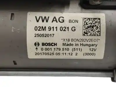 Автозапчастина б/у двигун запускається для skoda fabia combi 1.0 mpi посилання на oem iam 02m911021g  0001179510
