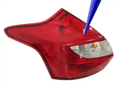 Second-hand car spare part left tailgate light for ford focus iii 1.0 ecoboost oem iam references bm5113405a  