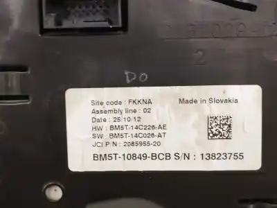 Peça sobressalente para automóvel em segunda mão quadrante por ford focus iii 1.6 tdci referências oem iam bm5t10849bcb  