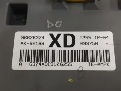 Second-hand car spare part fuse box unit for chevrolet aveo 1.2 cat oem iam references 96826374  