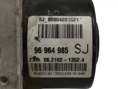 Second-hand car spare part abs for chevrolet aveo 1.2 cat oem iam references 96964985  