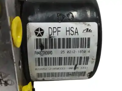 Peça sobressalente para automóvel em segunda mão abs por jeep compass (2008-2011) 2.2 crdi referências oem iam p04877036ad  25021218504