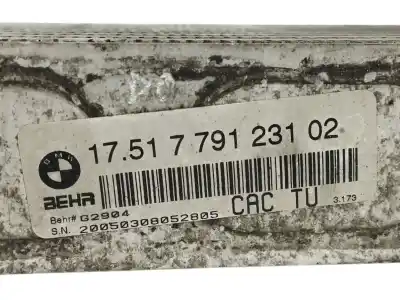 Peça sobressalente para automóvel em segunda mão intercooler por bmw x5 (e53) 3.0d referências oem iam 17517791231  