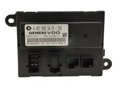 Second-hand car spare part Electronic Module for SMART FORTWO COUPE 451 MICRO HYBRID DRIVE 1.0 OEM IAM references A4519003401  5WK11517