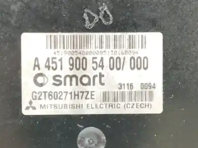 Second-hand car spare part automatic gearbox control unit for smart fortwo coupe 451 micro hybrid drive 1.0 oem iam references a4519005400  g2t60271h7ze