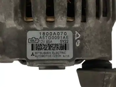 Peça sobressalente para automóvel em segunda mão alternador por smart forfour (454) 1.1 (454.030) referências oem iam 1800a070  85a