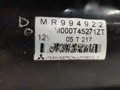 Pezzo di ricambio per auto di seconda mano motorino di avviamento per smart forfour 1.1 cat riferimenti oem iam mr994922  
