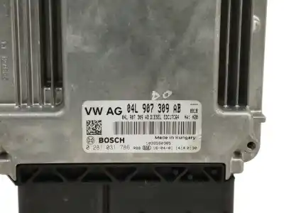 Автозапчасти б/у блок управления двигателем за audi q3 (8ug) 2.0 16v tdi ссылки oem iam 04l907309ab 0281031786 