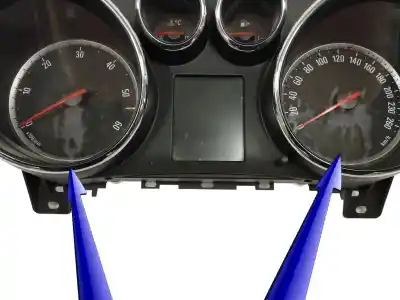 Peça sobressalente para automóvel em segunda mão quadrante por opel astra j (p10) 1.7 cdti (68) referências oem iam 13374893  