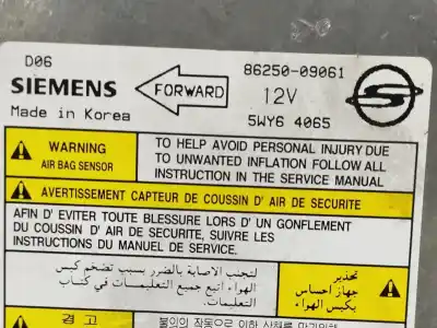 Автозапчасти б/у блок управления подушками безопасности за ssangyong kyron 2.0 xdi 4x4 ссылки oem iam 8625009061  5wy64065