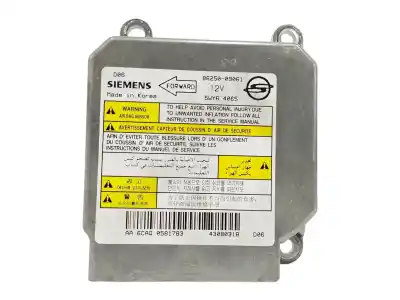 Peça sobressalente para automóvel em segunda mão centralina de airbag por ssangyong kyron 2.0 xdi 4x4 referências oem iam 8625009061