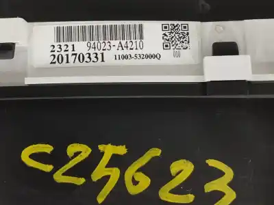 Автозапчастина б/у панель інструментів для kia carens iv 1.7 crdi посилання на oem iam 94023a4210  11003532000q