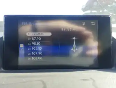 Second-hand car spare part multifunction display for lexus ct 1.8 16v cat (híbrido) oem iam references 8611176080  cv-ts73j1aj