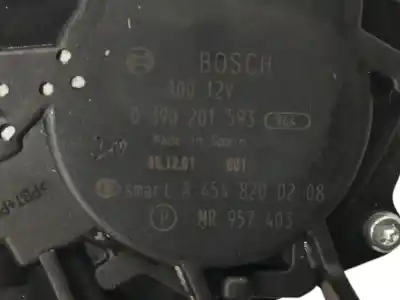 Peça sobressalente para automóvel em segunda mão motor do limpador traseiro por smart forfour (454) 1.1 (454.030) referências oem iam mr957403 0390201593 a4548200208