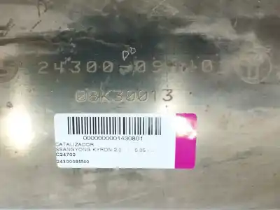 Автозапчасти б/у катализатор за ssangyong kyron 2.0 xdi 4x4 ссылки oem iam 2430009m40  08k30013