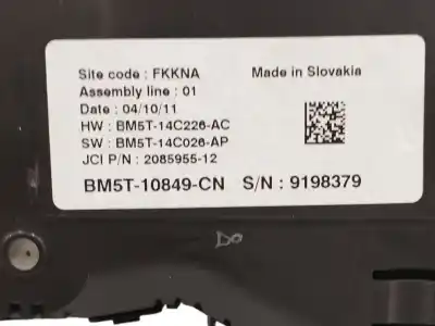 Peça sobressalente para automóvel em segunda mão quadrante por ford focus iii 1.6 tdci referências oem iam bm5t10849cn  