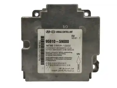 Peça sobressalente para automóvel em segunda mão centralina de airbag por hyundai h350 furgoneta 2.5 crdi referências oem iam 9591059000