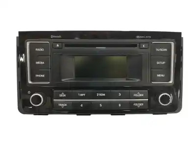 Peça sobressalente para automóvel em segunda mão sistema de áudio / rádio cd por hyundai h350 furgoneta 2.5 crdi referências oem iam 9617059550