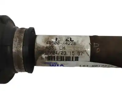 Автозапчасти б/у передняя левая трансмиссия за kia carens iv 1.7 crdi ссылки oem iam 49500a4220  