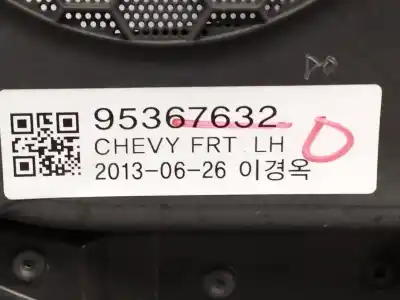 Peça sobressalente para automóvel em segunda mão forra / revestimento da porta dianteira esquerda por chevrolet trax 1.7 diesel cat referências oem iam 95367632  