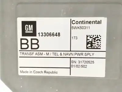 Second-hand car spare part electronic module for chevrolet trax 1.7 diesel cat oem iam references 13306648  5wk50311