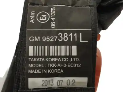 Автозапчасти б/у задний левый ремень безопасности за chevrolet trax 1.7 diesel cat ссылки oem iam 95273811  