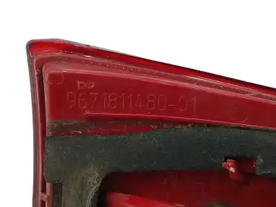 Pezzo di ricambio per auto di seconda mano luce di coda interna sinistra per citroen c5 station wagon 2.0 hdi fap riferimenti oem iam 9671811480  