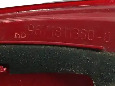 Pezzo di ricambio per auto di seconda mano luce di coda interna destra per citroen c5 station wagon 2.0 hdi fap riferimenti oem iam 9671811380  