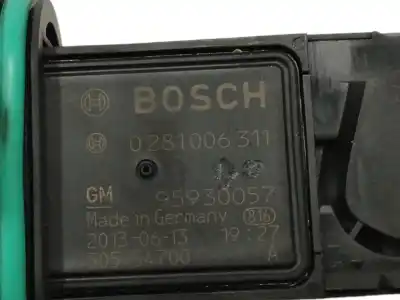 Автозапчасти б/у расходомер воздуха за chevrolet trax 1.7 diesel cat ссылки oem iam 95930057  0281006311