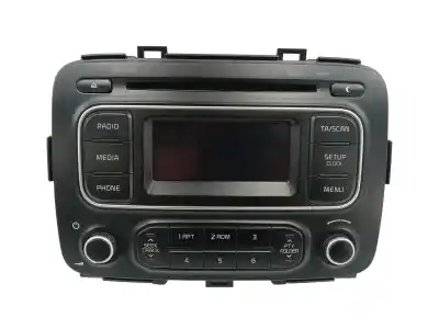 Second-hand car spare part audio system / radio cd for kia carens iv 1.7 crdi oem iam references 96170a46100