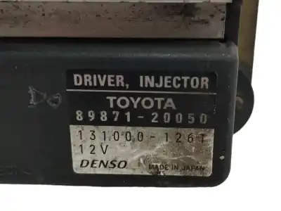 Second-hand car spare part electronic module for toyota corolla (e12) 2.0 d-cat oem iam references 8987120050  1310001261