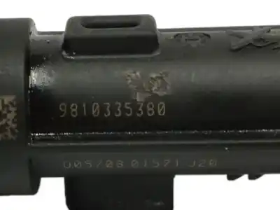 Pezzo di ricambio per auto di seconda mano iniettore per citroen c4 picasso ii 1.2 thp 130 riferimenti oem iam 9810335380  